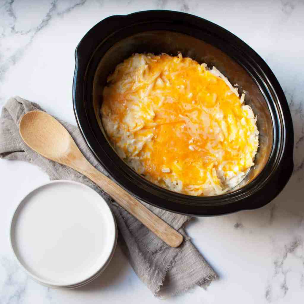 Crockpot Cracker Barrel Hashbrown&nbsp;Casserole