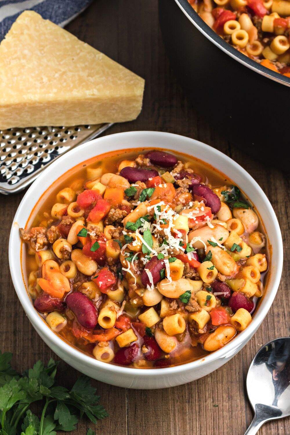 Copycat Olive Garden Pasta E Fagioli&nbsp;Soup