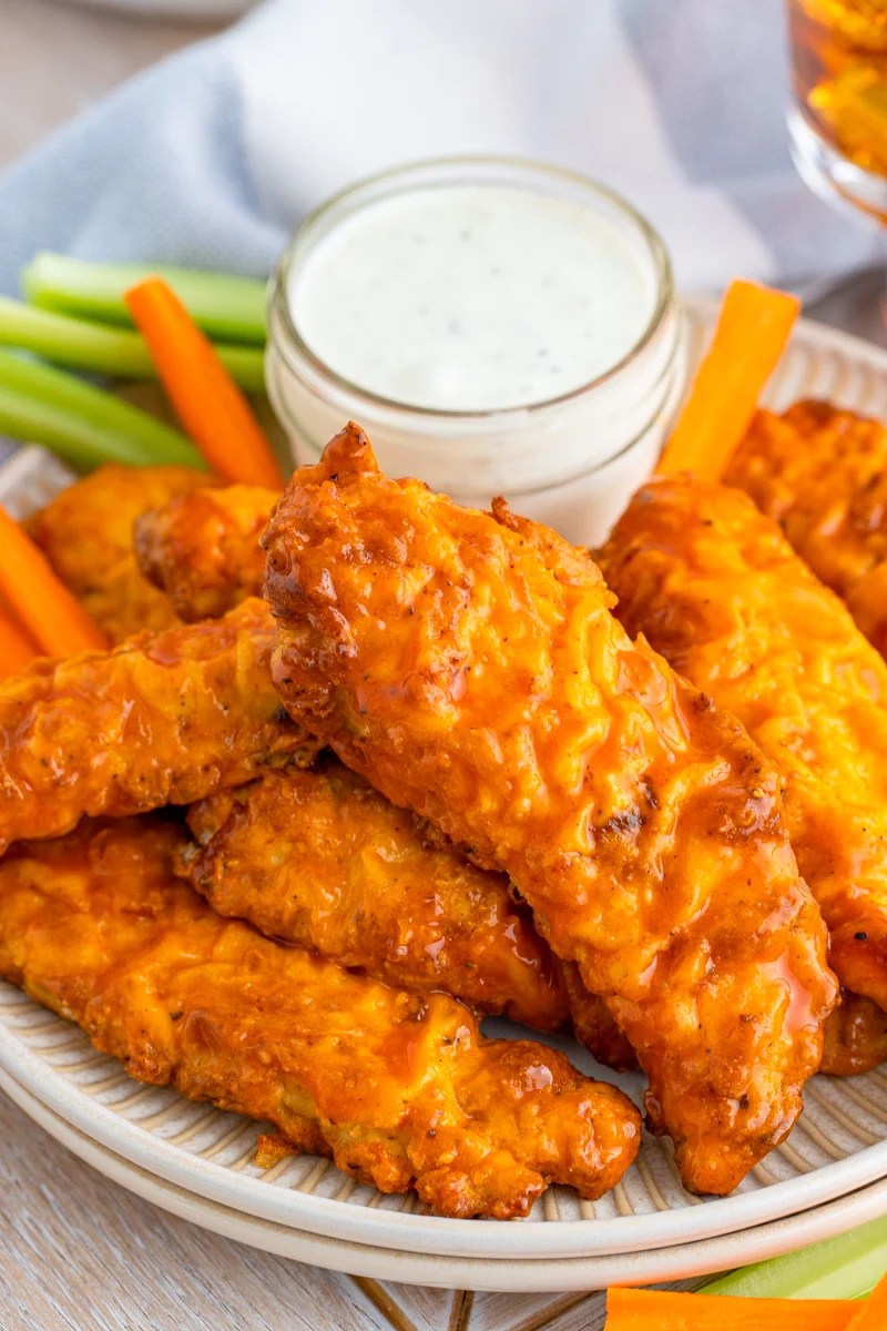 Air Fryer Buffalo Chicken&nbsp;Tenders