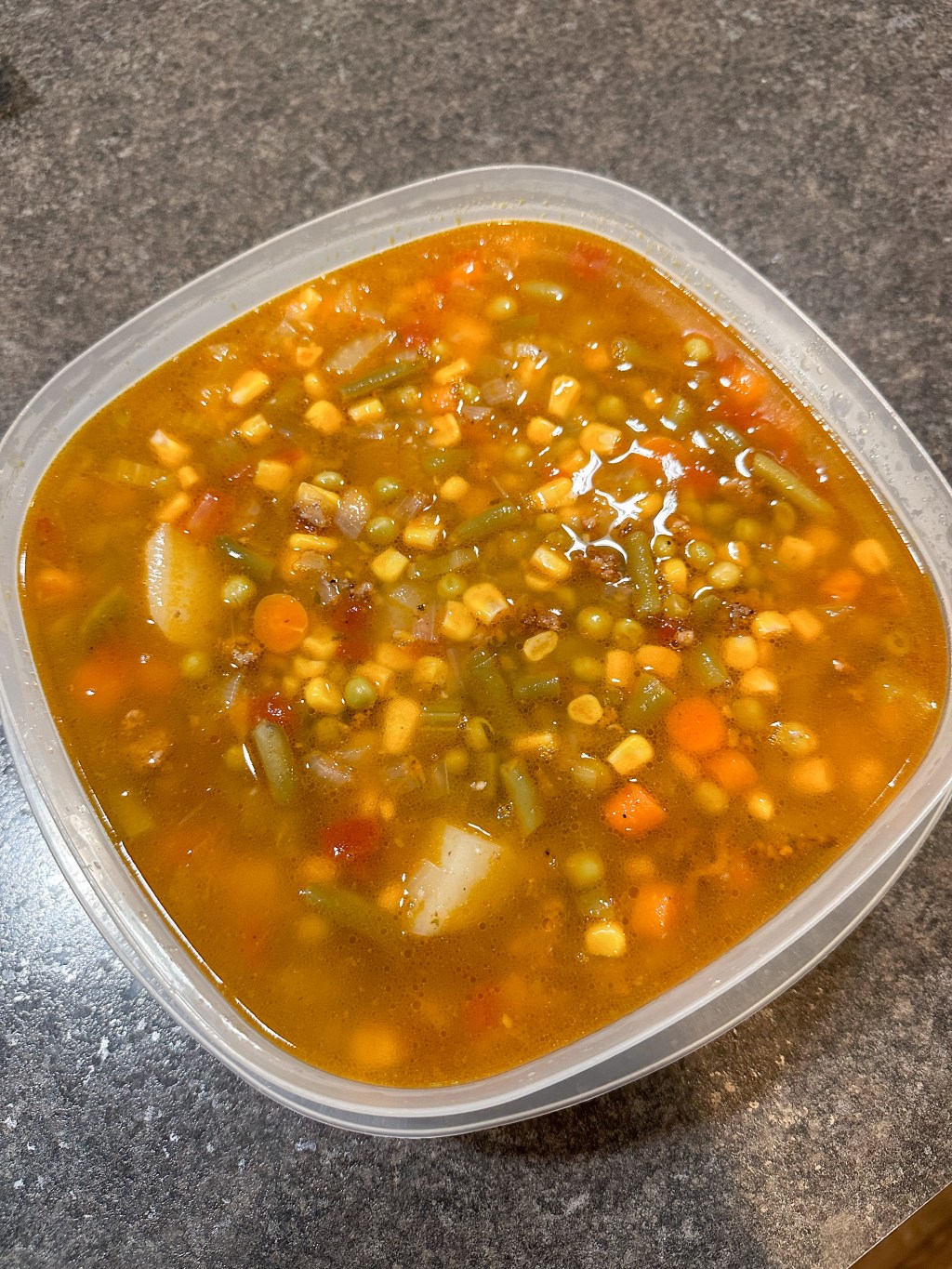 Easy Vegetable Soup with Ground&nbsp;Beef