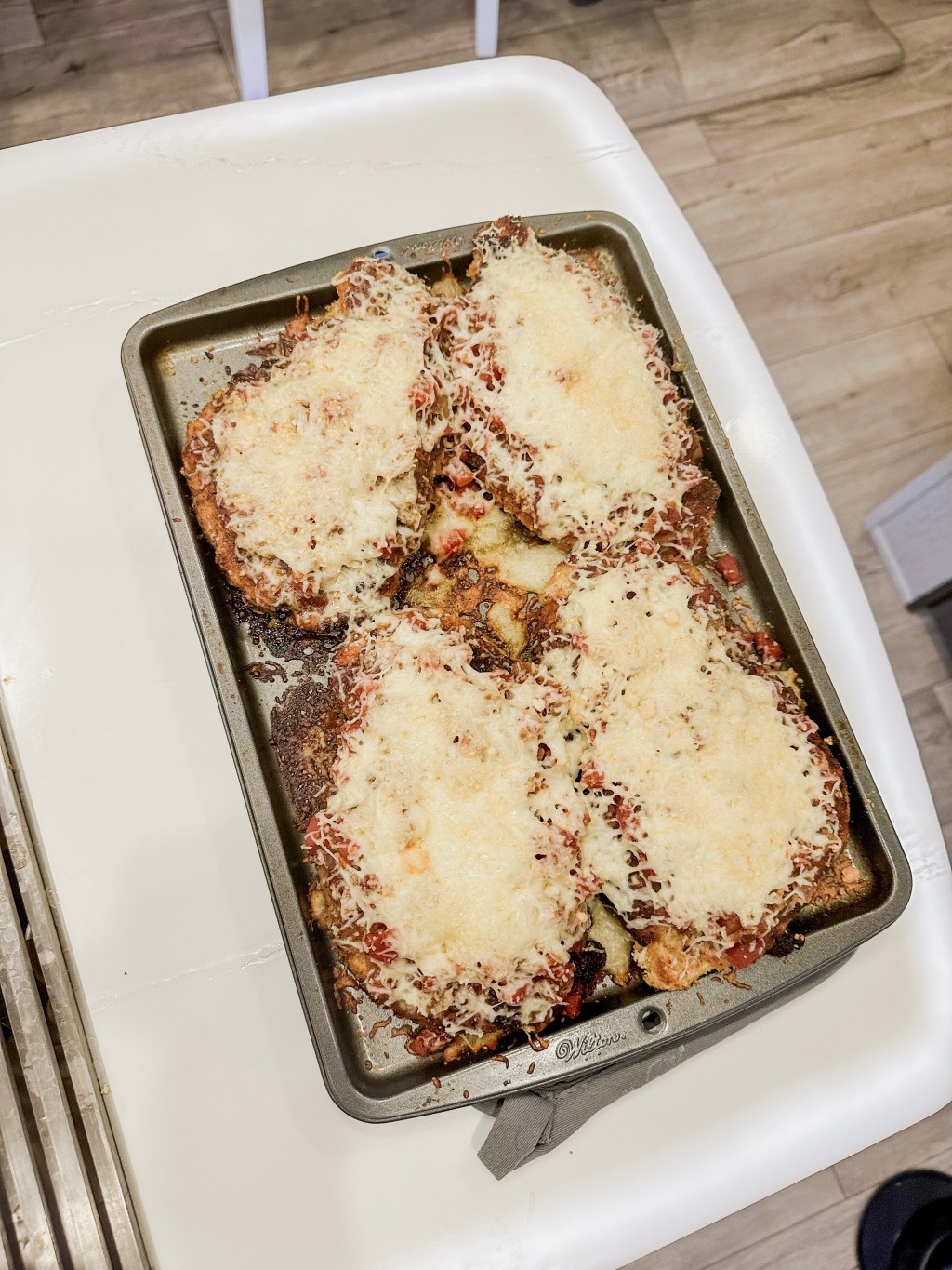 Parmesan Chicken with Tomato&nbsp;Sauce
